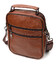Удобный мужской мессенджер из натуральной кожи Vintage 21951 Светло-коричневый фото, картинка, изображение