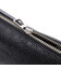 Зручний жіночий клатч із натуральної зернистої шкіри GRANDE PELLE 11697 Чорний картинка, зображення, фото