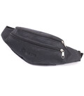 Текстильна поясна сумка для міста поїздок та щоденного використання FABRA 22580 Чорна картинка, зображення, фото