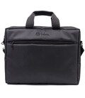 Текстильна ділова сумка для ноутбука роботи та документів FABRA 22585 Чорна картинка, зображення, фото