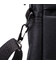 Текстильна ділова сумка для ноутбука роботи та документів FABRA 22585 Чорна картинка, зображення, фото