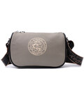 Красива жіноча сумка з вишивкою на лицьовій стороні з натуральної шкіри Vintage 22626 Сіра картинка, зображення, фото