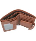 Портмоне мужское Vintage 14534 из натуральной кожи Коричневое картинка, изображение, фото