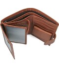 Портмоне мужское Vintage 14534 из натуральной кожи Коричневое картинка, изображение, фото
