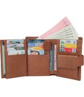 Портмоне мужское Vintage 14534 из натуральной кожи Коричневое картинка, изображение, фото