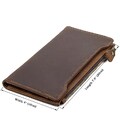 Кошелек Vintage 14596 кожаный Коричневый фото, картинка, изображение