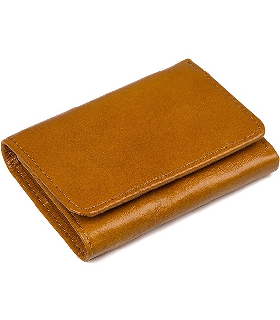 Кошелек Vintage 14597 кожаный Рыжий фото, картинка, изображение