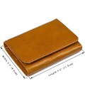 Кошелек Vintage 14597 кожаный Рыжий фото, картинка, изображение