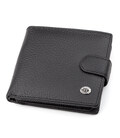 Мужской кошелек ST Leather 18345 (ST153) кожаный Черный картинка, изображение, фото