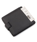 Мужской кошелек ST Leather 18345 (ST153) кожаный Черный картинка, изображение, фото