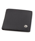 Мужской кошелек ST Leather 18352 (ST-1) натуральная кожа Черный картинка, изображение, фото