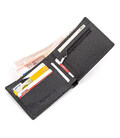 Мужской кошелек ST Leather 18352 (ST-1) натуральная кожа Черный картинка, изображение, фото