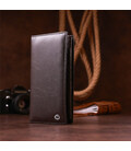 Чоловічий купюрник ST Leather 18368 (ST148) функціональний Коричневий картинка, зображення, фото