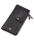 Кошелек ST Leather 18383 (ST420) надежный Черный картинка, изображение, фото