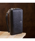 Мужской кошелек ST Leather 18451 (ST127) натуральная кожа Черный фото, картинка, изображение