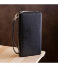 Чоловічий гаманець ST Leather 18453 (ST128) стильний Чорний картинка, зображення, фото
