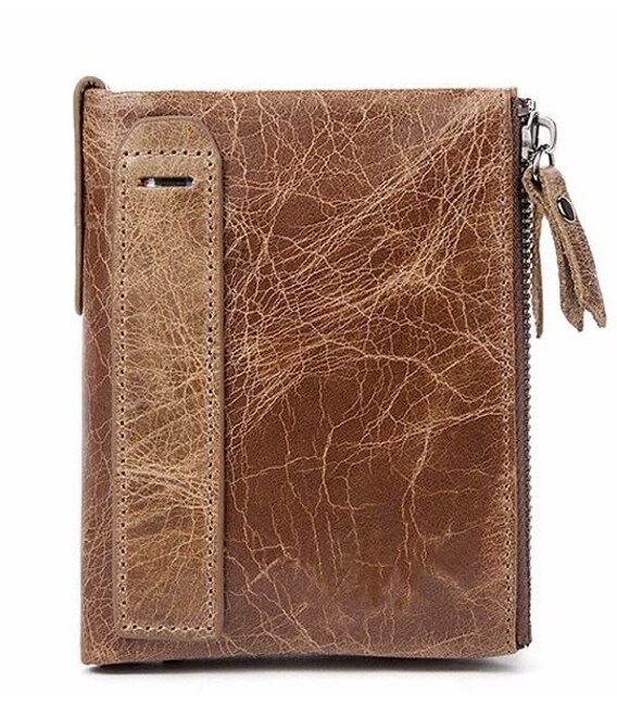 Гаманець чоловічий Vintage 14684 Cвітло-коричневий картинка, зображення, фото