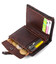 Кошелек унисекс Vintage 14686 Коричневый фото, картинка, изображение