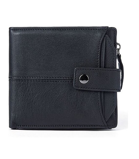 Гаманець чоловічий функціональний Vintage 14688 Чорний картинка, зображення, фото