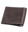 Зажим для денег GRANDE PELLE 11150 Темно-коричневый фото, картинка, изображение