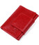 Строгое портмоне женское из гладкой кожи GRANDE PELLE 11153 Красное фото, картинка, изображение