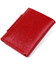 Суворе портмоне жіноче з гладкої шкіри GRANDE PELLE 11153 Червоне картинка, зображення, фото