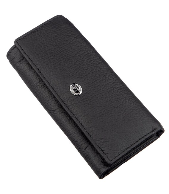 Чоловіча ключниця-гаманець ST Leather 18839 Чорний картинка, зображення, фото