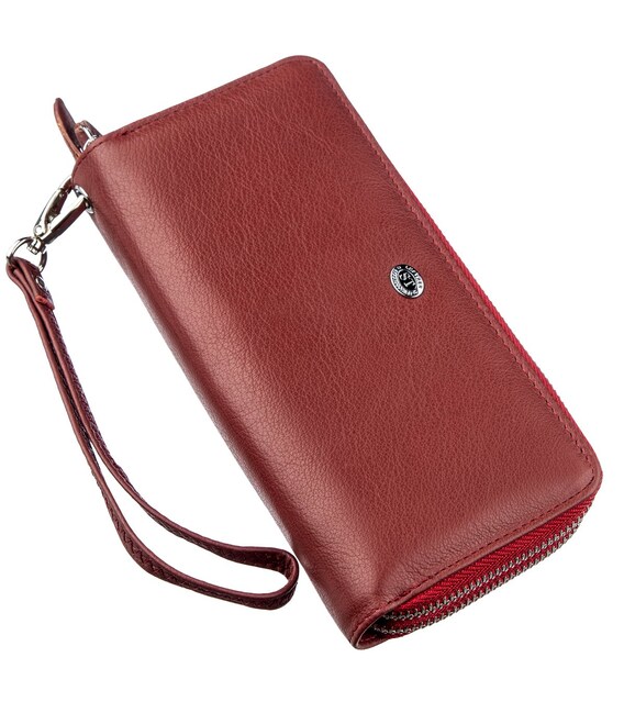 Багатофункціональний гаманець-клатч для жінок ST Leather 18868 Червоний картинка, зображення, фото