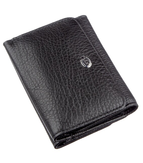 Кошелек для женщин из кожи ST Leather 18886 Черный фото, картинка, изображение