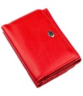 Яркий компактный женский бумажник ST Leather 18892 Красный картинка, изображение, фото