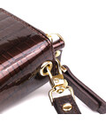 Женский лаковый клатч ST Leather 18908 Коричневый фото, картинка, изображение