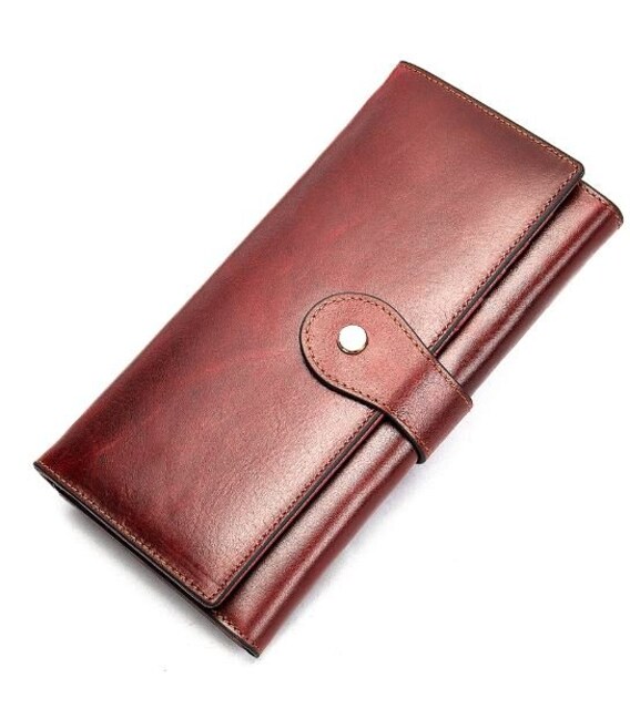 Кошелек женский Vintage 14916 Бордовый фото, картинка, изображение