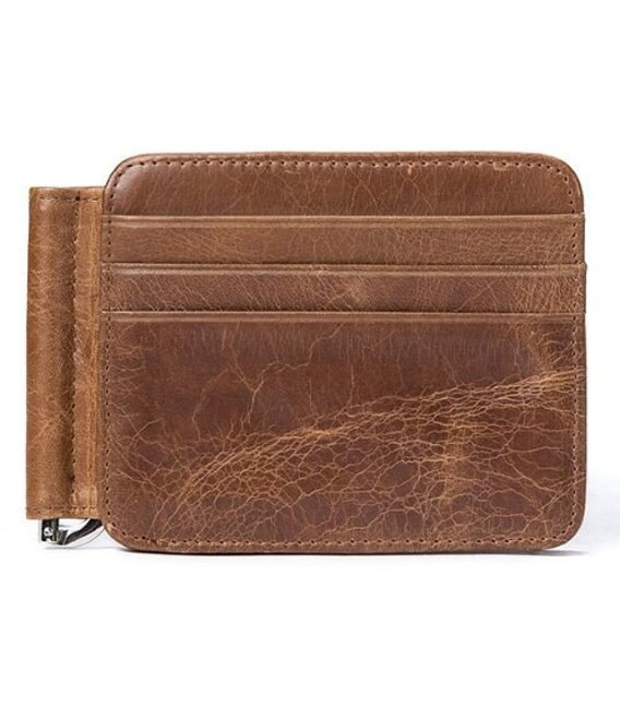 Зажим для купюр Vintage 14929 Коричневый фото, картинка, изображение