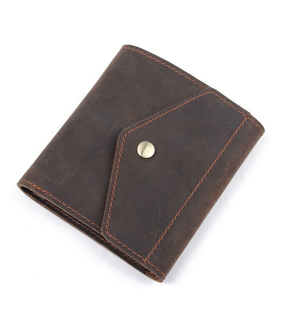 Бумажник в винтажной коже Vintage 14962 Коричневый фото, картинка, изображение