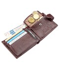 Кошелек горизонтальный мужской флотар кожаный TAILIAN 19009 Коричневый картинка, изображение, фото