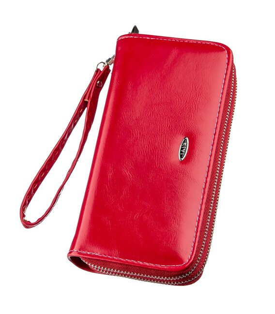 Кошелек женский из экокожи KIVI 19054 Розовый фото, картинка, изображение