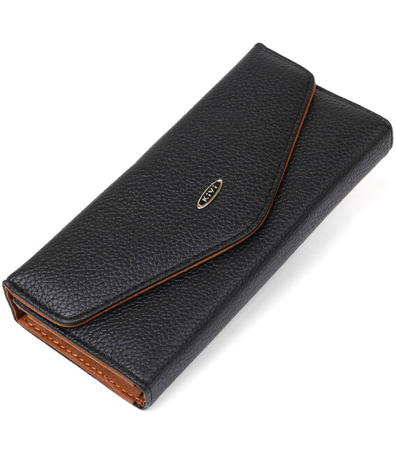 Кошелек женский из экокожи флотар KIVI 19065 Синий фото, картинка, изображение