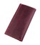 Кожаный клатч женский на магните GRANDE PELLE 11217 Бордовый фото, картинка, изображение