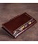Бумажник мужской вертикальный на кнопках SHVIGEL 16175 Коричневый фото, картинка, изображение