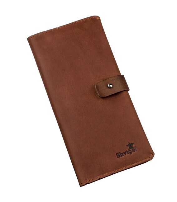 Гаманець чоловічий з вінтажної шкіри SHVIGEL 16208 Коричневий картинка, зображення, фото