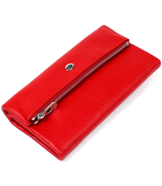 Жіночий шкіряний гаманець ST Leather 20091 Червоний картинка, зображення, фото