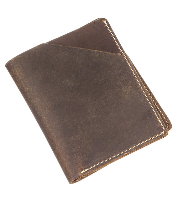 Бумажник матовый Vintage 20121 Темно-коричневый фото, картинка, изображение