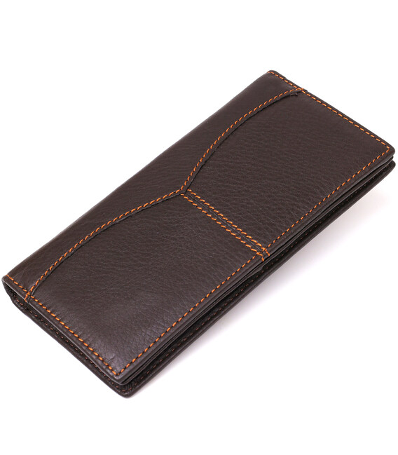 Гаманець чоловічий в гладкій шкірі Vintage 14645 Коричневий картинка, зображення, фото
