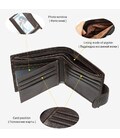 Мужской кошелек с тиснением 20233 Vintage Коричневый картинка, изображение, фото