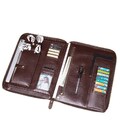 Мужская папка органайзер для документов матовая 20238 Vintage Коричневая картинка, изображение, фото