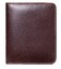 Мужское портмоне mini глянцевое 20245 Vintage Коричневое фото, картинка, изображение
