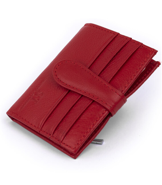 Кошелек-визитница ST Leather 19211 Красный фото, картинка, изображение