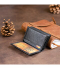 Візитниця-книжка ST Leather 19213 Чорна картинка, зображення, фото