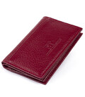 Візитниця-книжка ST Leather 19218 Бордова картинка, зображення, фото