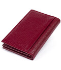 Візитниця-книжка ST Leather 19218 Бордова картинка, зображення, фото
